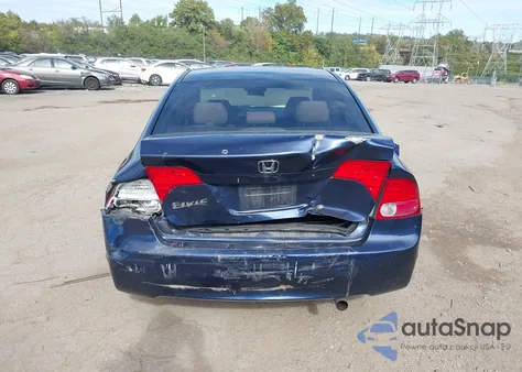 2007 Honda Civic Lx из США, поврежденный, VIN 1HGFA16517L023989